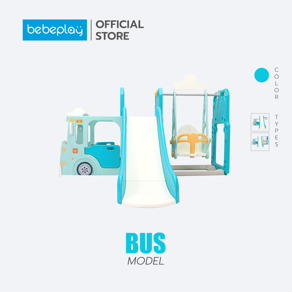 Bebeplay ชิงช้า+สไลด์เดอร์ รุ่น Baby Bus - Bebeshop