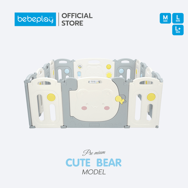 Bebeplay คอกกั้นเด็ก Premium รุ่น Cute Bear - Bebeshop