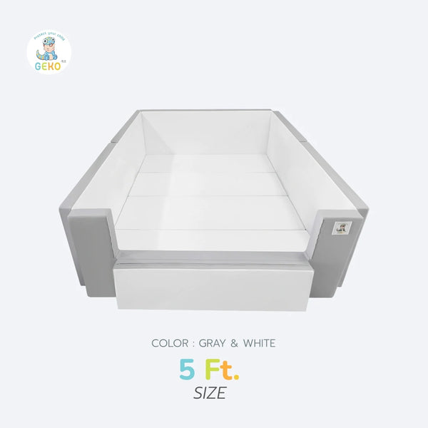 คอกกั้นเด็ก Geko Size 5 FT [PU Leather] - Bebeshop