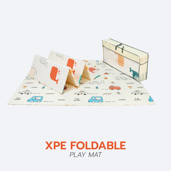 bebeshop แผ่นรองคลาน XPE แบบพับ (หนาพิเศษ1.5cm)
