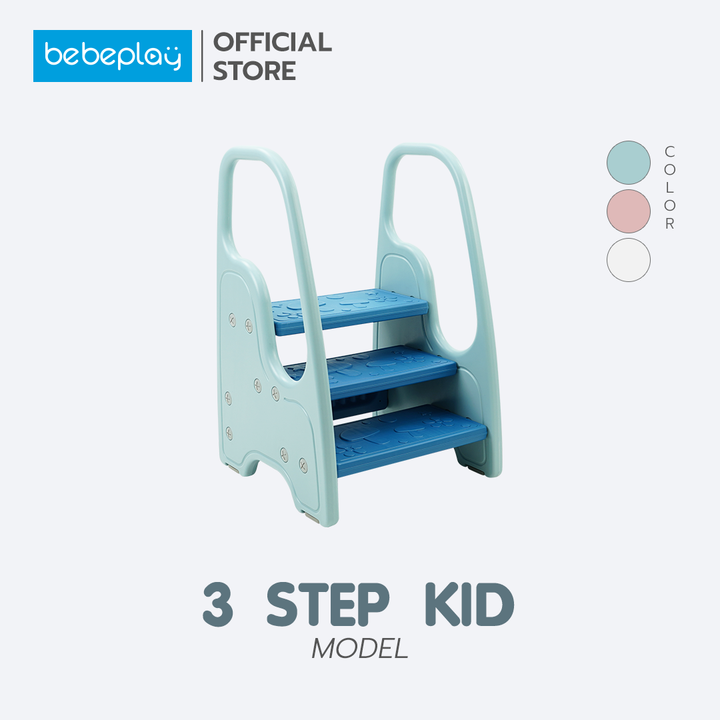 Bebeplay สตูลบันไดสำหรับเด็ก รุ่น 3 Step - Bebeshop