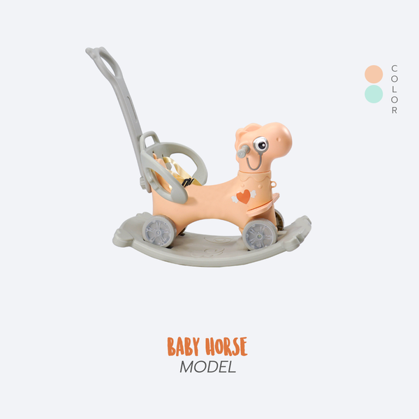 Bebeplay ม้าโยกกิจกรรม 3in1 รุ่น Baby Horse - Bebeshop