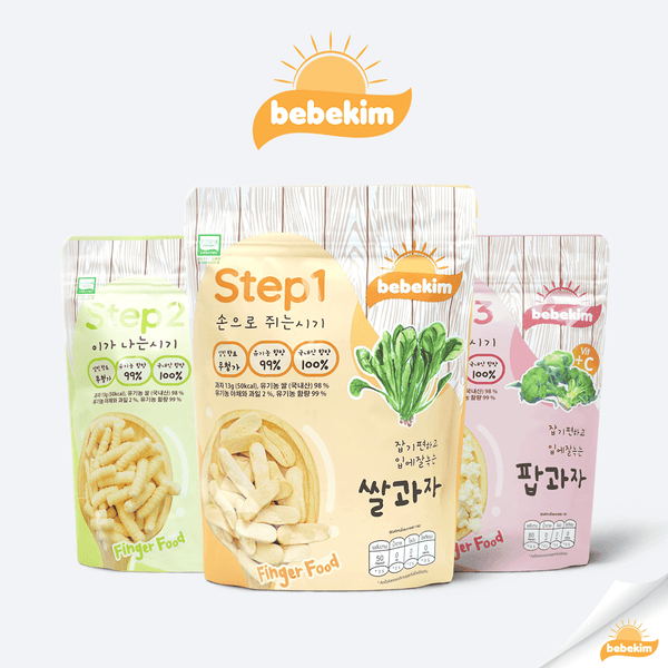 Bebekim แบบคละรส Step 1-3 (3 ห่อ) - Bebeshop