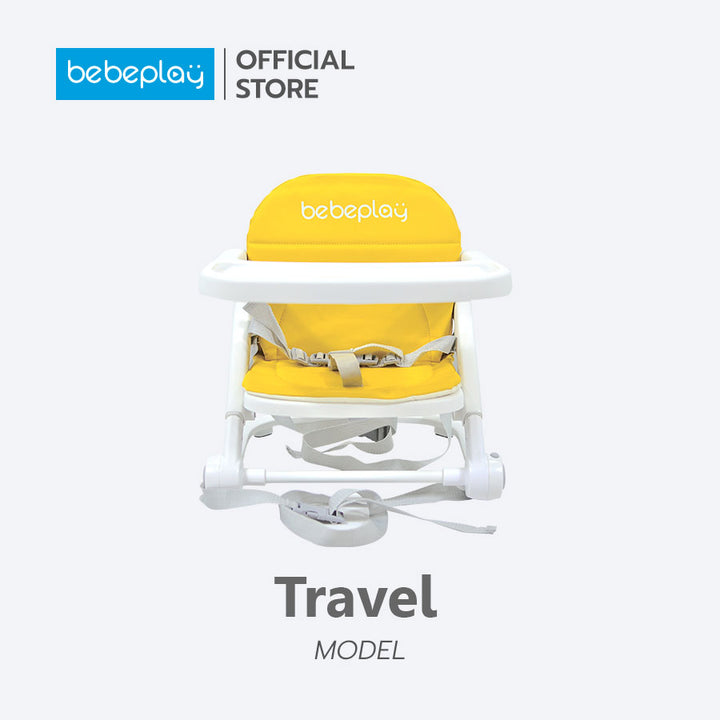 Bebeplay เก้าอี้แบบพกพา รุ่น Travel สีเหลือง - Bebeshop