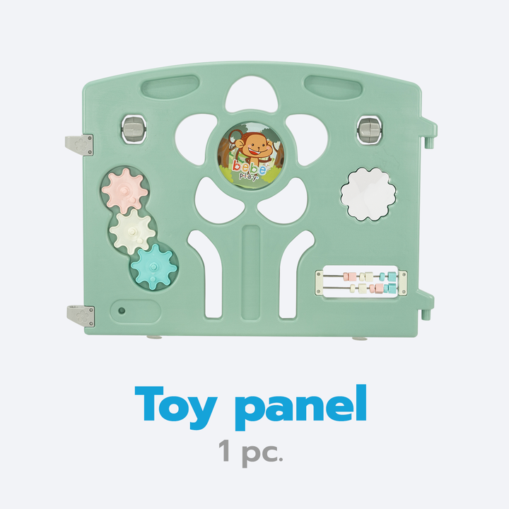 แผ่นของเล่น Toy panel คอกรุ่น Hug Bear / Love Cat - Bebeshop